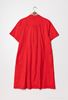 Picture of PLUS SIZE DRESS WITH BUTTONS RED